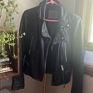 All Saints Moto Jacket Size 8
